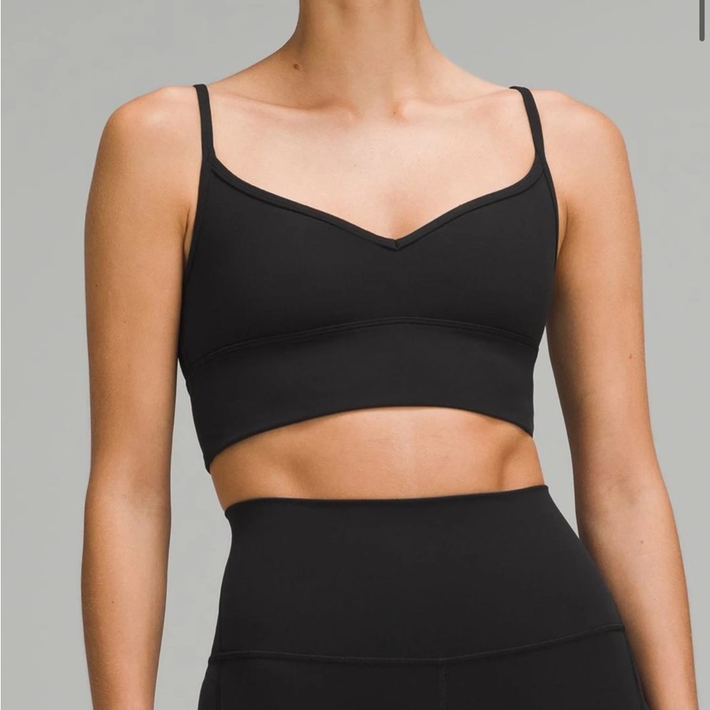 Lululemon black sports bra